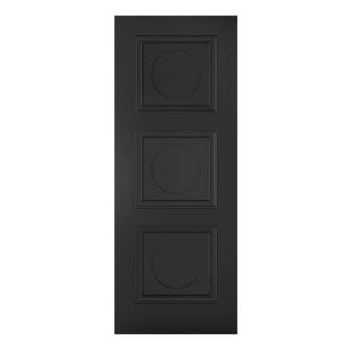 Black Primed Antwerp Solid Internal Fire Door  - Door Size, ...